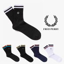 フレッドペリー FRED PERRY 靴下 ティップド ショート ソックス Tipped Short Socks F19998 350 T45 T51 T55 T60【GHOM】