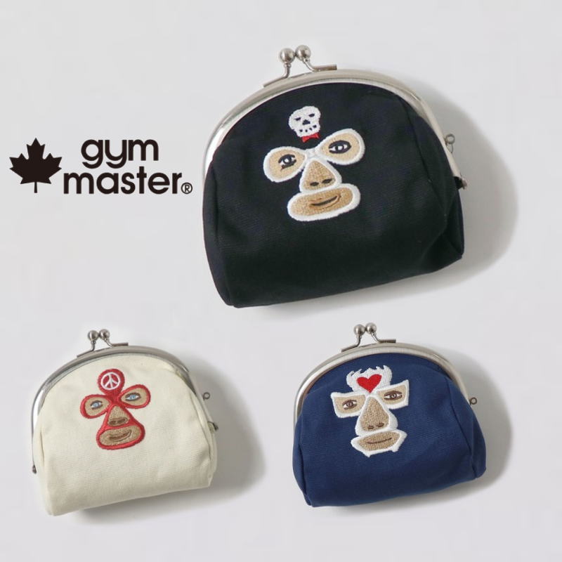ジムマスター gym master 覆面レスラーガマグチポーチ G421735 01(ホワイト) 0