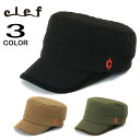 【ポイント最大47倍】Clef クレ 帽子 キャップ QUILTING RIB WORK CAP キルティング リブ ワーク キャップ RB7008 ブラック ...