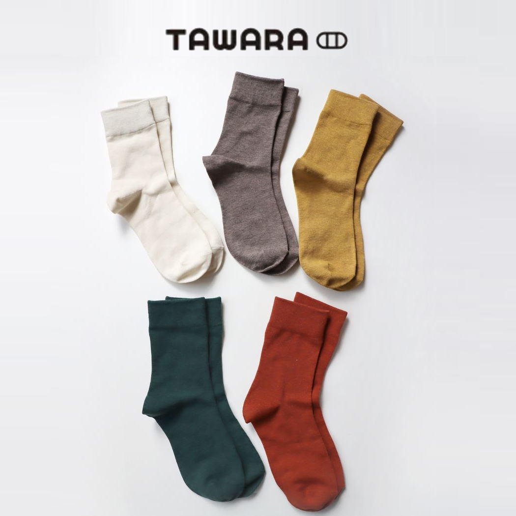 【最大全額ポイント還元※要エントリー】たわら TAWARA 靴下 メランジ・ハイゲージ ショートソックス t3..