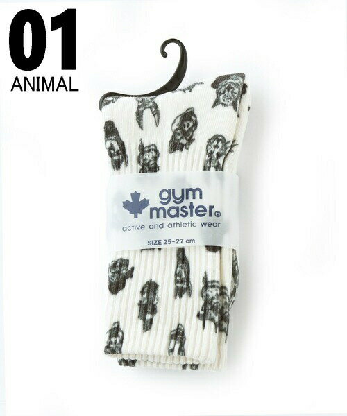 ［返品・交換不可］定番 ジムマスター gym master 靴下 ハッピーペイント ソックス G857329［WA］［C］［T］【GFOG】