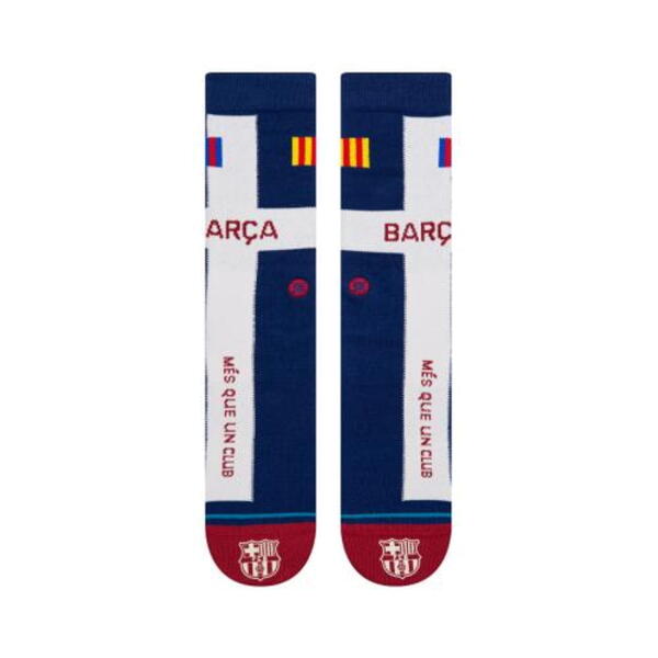 ［ネコポス可］［返品・交換不可］ スタンス STANCE ソックス 靴下 コラボ FCバルセロナ FCB CROSS ネイビー A558D21FCC NVY メンズ サッカー ［A］［C］【GGOH】[QQ]