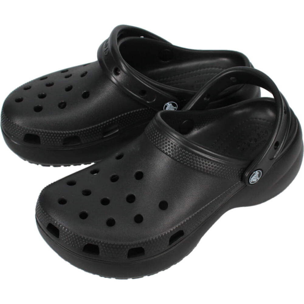 クロックス crocs サンダル ウィメンズ クラシック プラットフォーム クロッグ WOMEN'S CLASSIC PLATFORM CLOG ブラック 206750 001