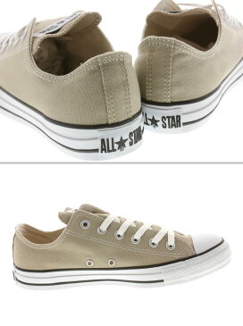 【父の日】 定番 コンバース CONVERSE スニーカー キャンバス オールスター カラーズ オックス CANVAS ALL STAR COLORS OX ベージュ 1CL129 【P5】