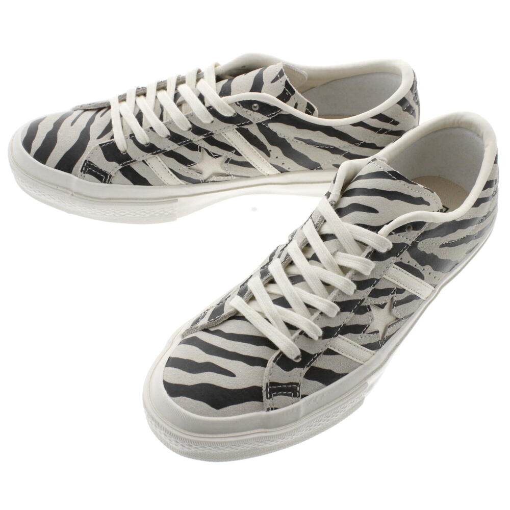 コンバース CONVERSE スニーカー スター＆バーズ　ゼブラスエード オックス STAR&BARS ZEBRASUEDE OX 1CL755【GOOL】