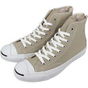 コンバース スニーカー ジャックパーセル バックジップ RH ハイ グレージュ CONVERSE JACK PURCELL BACKZIP RH HI GREIGE 1SC975【GGOJ】