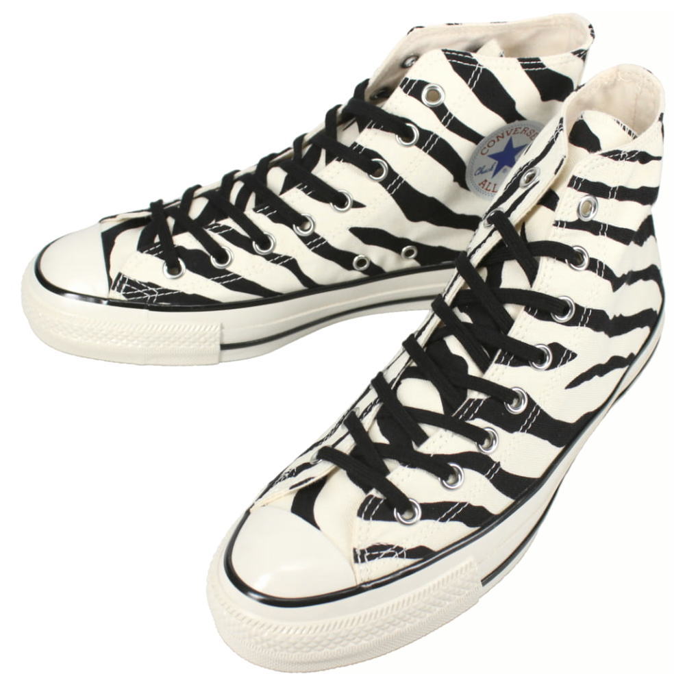 コンバース CONVERSE スニーカー オールスター US ゼブラ ハイ ALL STAR US ZEBRA HI WHITE ホワイト 1SD852 【GHFG】