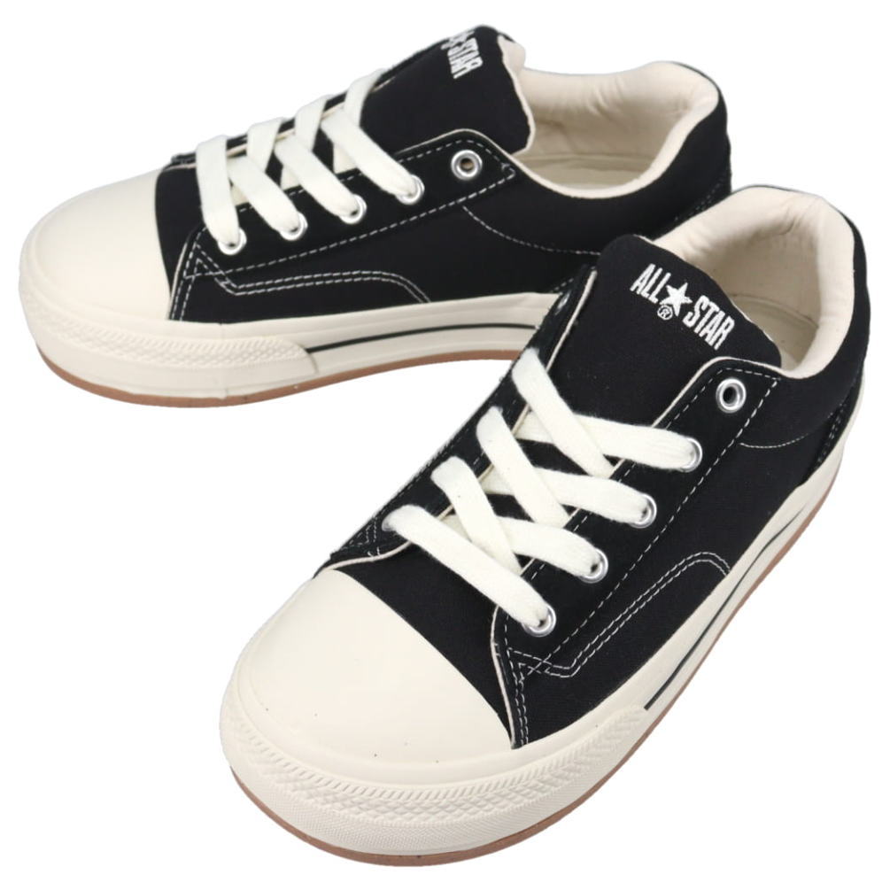 コンバース CONVERSE スニーカー オールスター アール ボーダースター オックス ALL STAR BOARDERSTAR OX ブラック 1SD830【GIOG】