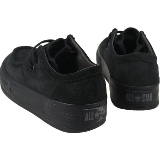 コンバース CONVERSE スニーカー オールスター R ボーダースター モカシン オックス ALL STAR R BOARDERSTAR MOCCASIN OX ブラックモノクローム 1SE366【GIFG】