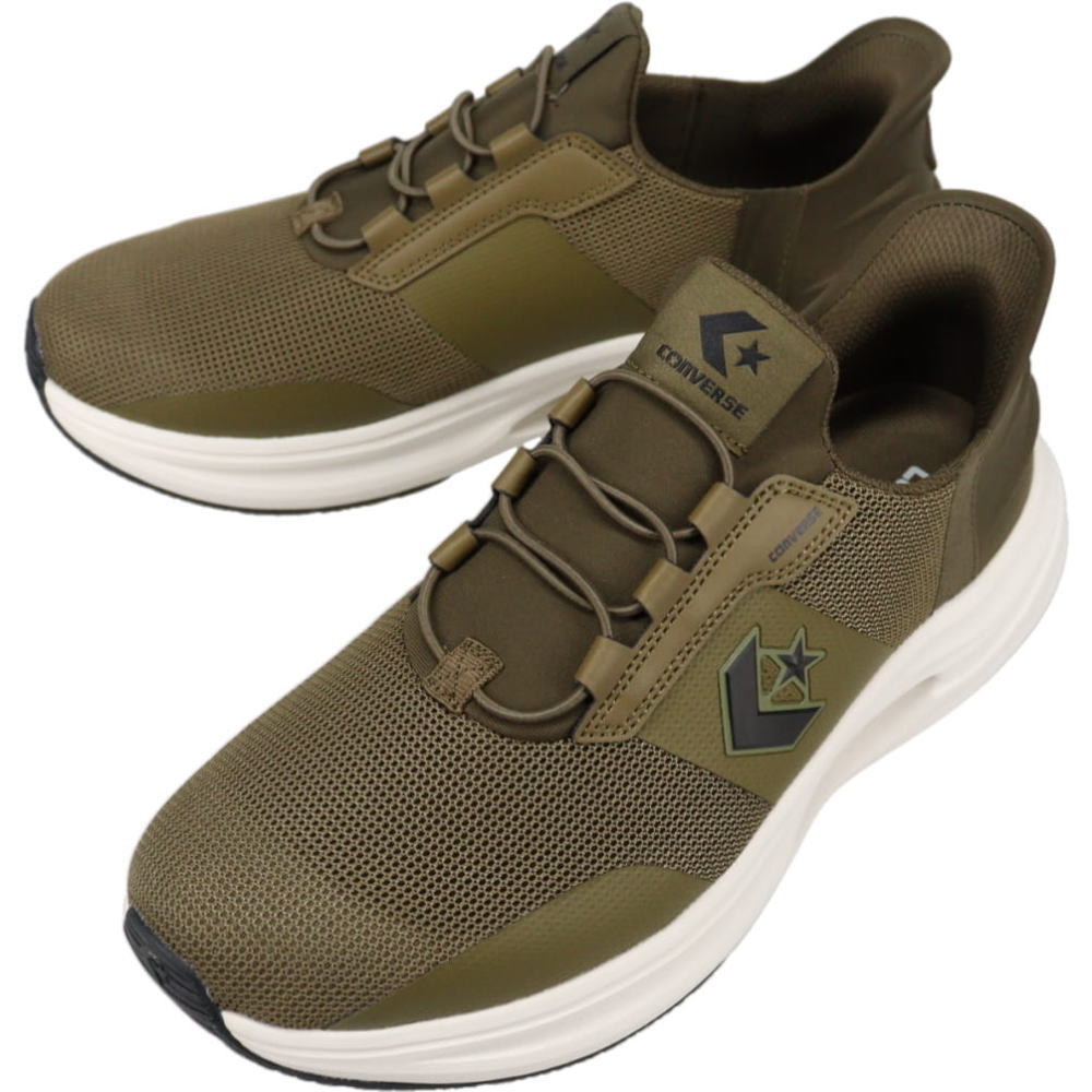 コンバース CONVERSE スニーカー ケイブスター スリットスライド CAVESTAR SLIT SLIDE オリーブ 33600181【GJFO】