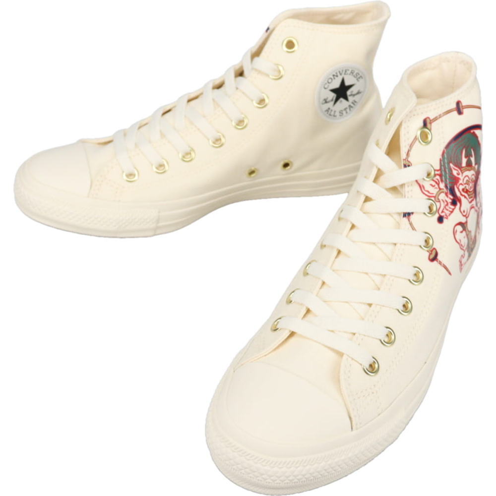 コンバース CONVERSE スニーカー オールスター フウジンライジン ハイ ALL STAR FUJINRAIJIN HI ホワイト 31316661 【GJFO】