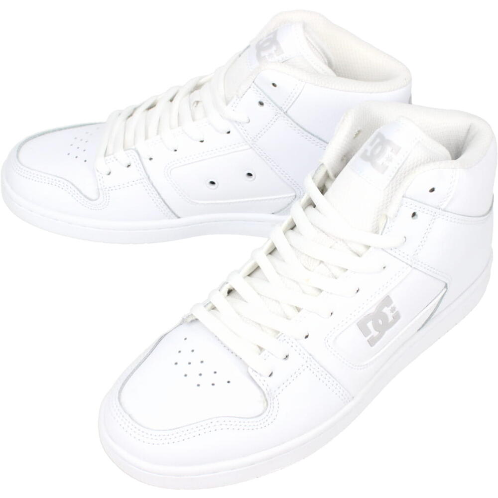 ディーシーシューズ DC SHOES スニーカー マンテカ 4 ハイ MANTECA 4 HI ホワイト/ホワイト/バトルシップ DM005002 HHB