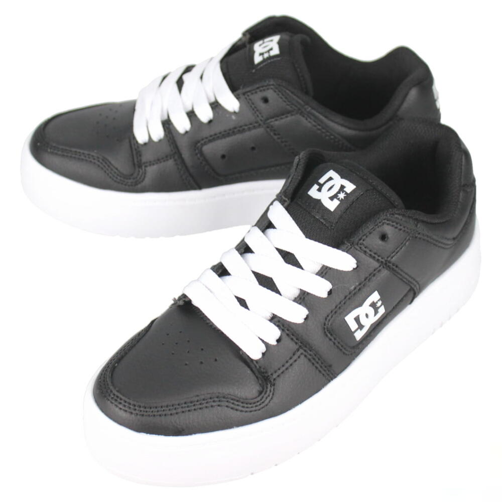 ディーシーシューズ DC SHOES スニーカー ウィメンズ マンテカ フォー プラットフォーム MANTECA 4 PLATFORM ブラック/ホワイト DW231005 BKW【GHOK】