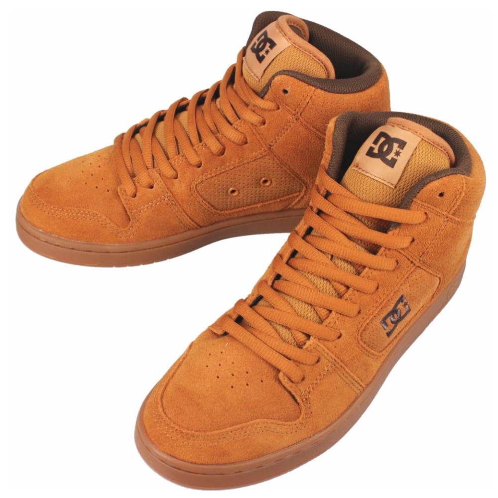 ディーシーシューズ DC SHOES スニーカー マンテカ 4 ハイ MANTECA 4 HI ウィート/DKチョコレート DM236001 WD4【GHFF】