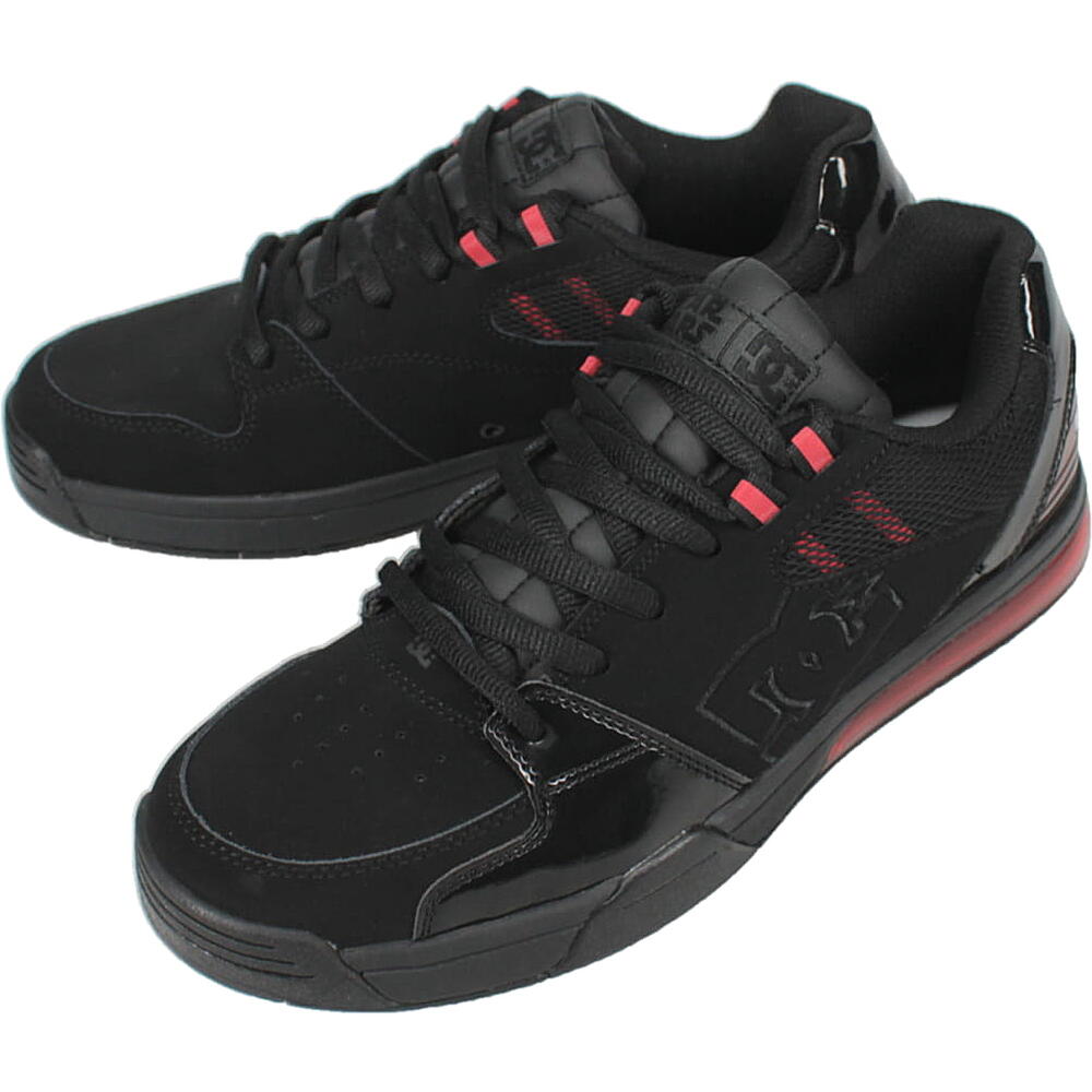 ディーシーシューズ DC SHOES スニーカー SW バーサタイル SW VERSATILE DM222104 ブラック/ブラック/レッド XKKR　【GGOL】