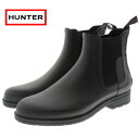ハンター HUNTER メンズ オリジナル リファインド チェルシー M ORG REFINED CHELSEA ブラック MFS9060RMA-BLK【FKO...