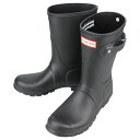 ハンター HUNTER レインブーツ ウィメンズ オリジナル ショート WOMEN ORIGINAL SHORT ブラック WFS1000RMA BLK【GHO...