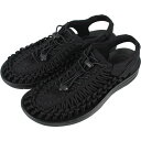 【ポイント最大47倍】定番 キーン KEEN スニーカー サンダル ユニーク Uneek ブラック/ブラック 1014097