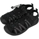 キーン KEEN レディース サンダル ドリフト クリーク エイチツー DRIFT CREEK H2 BLACK/BLACK ブラック/ブラック 1026126 アウトドア キャンプ フェス 