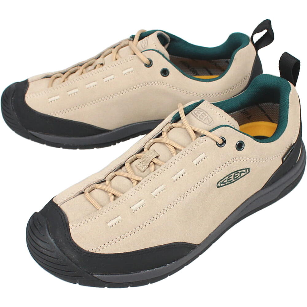 楽天EBiSUYA パトリック （PATRICK）店定番 キーン KEEN メンズ スニーカー ジャスパー 2 ウォータープルーフ JASPER 2 WP サファリ/シー モス 1027176 【GHOF】