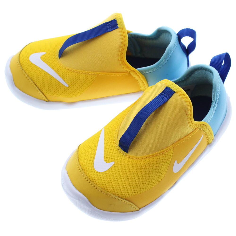 子供 ナイキ NIKE スニーカー リル スウッシュ LIL SWOOSH AQ3113 アマリロ/ホワイト/ブルーゲイズ (700) 【FNOH】[QQ]