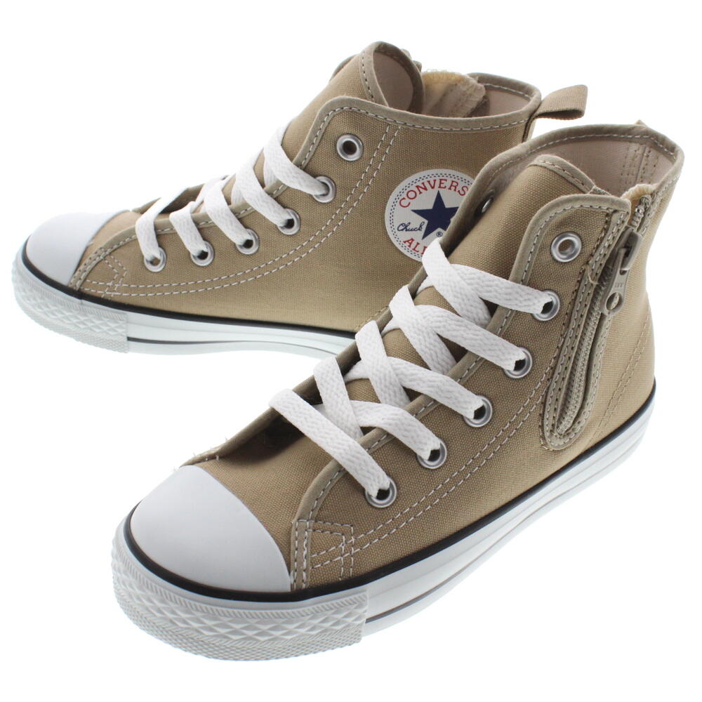 楽天EBiSUYA パトリック （PATRICK）店定番 子供 コンバース CONVERSE スニーカー チャイルド オールスター N カラーズ Z ハイ CHILD ALL STAR N COLORS Z HI ベージュ 3SC532 【GOFG】