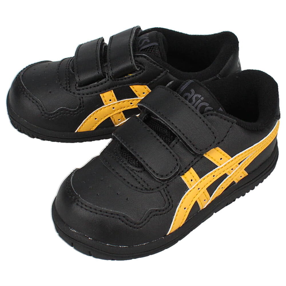 子供 アシックス asics スニーカー ジャパン S TS JAPAN S TS ブラック/タイガーイエロー 1204A092-001 キッズ ベビー 13～16.5cm 【GGOF】