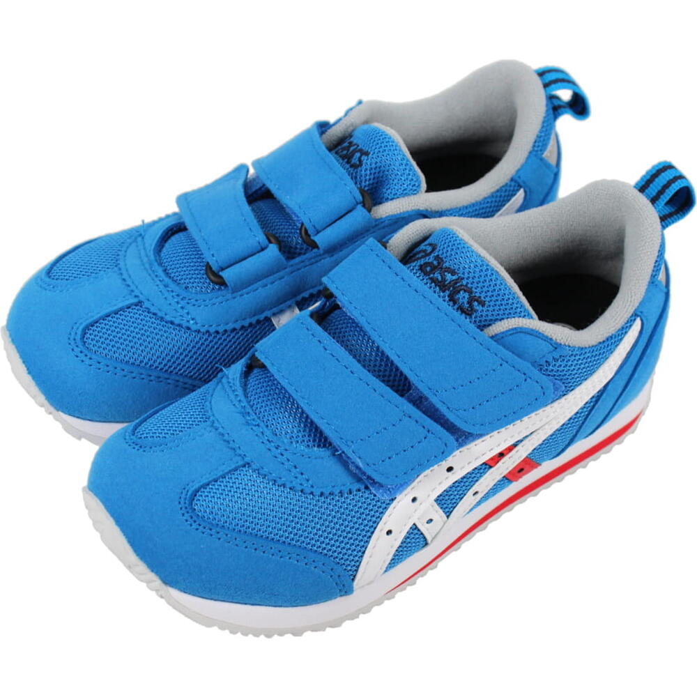 子供 アシックス asics スニーカー アイダホ ミニ 4 IDAHO MINI 4 ブルー/ホワイト 1144A236-400