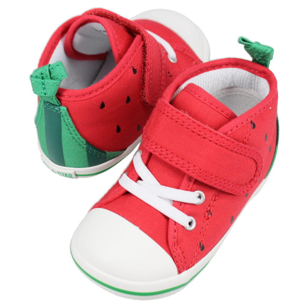 楽天EBiSUYA パトリック （PATRICK）店子供 コンバース CONVERSE スニーカー ベビー オールスター N フルーティー V-1 BABY ALL STAR N FRUITY V-1 スイカ 7SD464 12cm～15cm 【GHOJ】