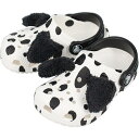 楽天EBiSUYA パトリック （PATRICK）店子供 クロックス crocs サンダル クラシック アイアム ダルメシアン クロッグ CLASSIC I AM DALMATIAN CLOG T ホワイト/ブラック 209075 103 12～17.5cm【GHOK】