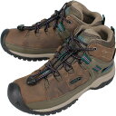 子供 キーン KEEN ハイキングシューズ ターギー ミッド ウォータープルーフ TARGHEE MID WP (YOUTH) キャンティーン/カリスマ 1027402 20～23.5cm【GHOI】