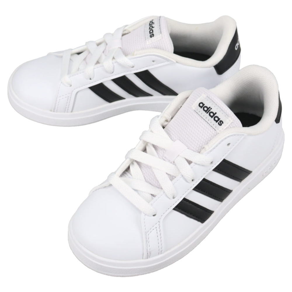 子供 アディダス adidas スニーカー グランドコート ライフスタイル テニス レースアップ GrandCourt Lifestyle Tennis Lac...