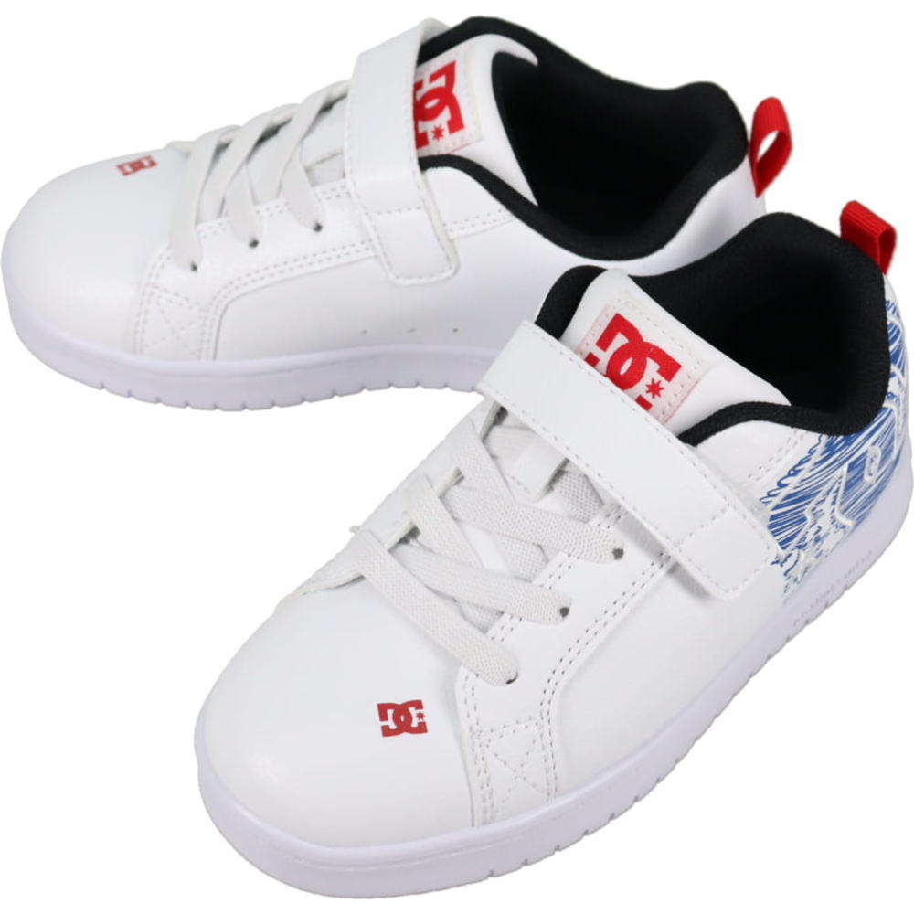 ǥ塼 DC SHOES ˡ å  եå 饤 EV COURT GRAFFIK LITE EV ۥ磻/֥롼/...