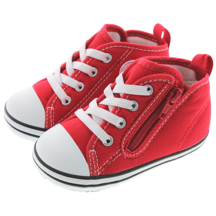 【最大全額ポイント還元※要エントリー】定番 子供 コンバース CONVERSE ベビー オールスター N Z BABY ALL STAR N Z レッド 7CK...