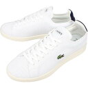 【ポイント最大47倍スーパーセール】ラコステ LACOSTE メンズ スニーカー カーナビー ピケ 123 1 SMA CARNABY PIQUEE 123 1 SMA ホワイト/ネイビー 45SMA0023 42 【GHOI】
