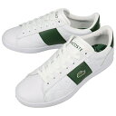 【ポイント最大47倍!】ラコステ LACOSTE スニーカー CARNABY SET 1252 APAC SMA 49SMA0219 1R5 ホワイト/DKグリーン【GJOH】