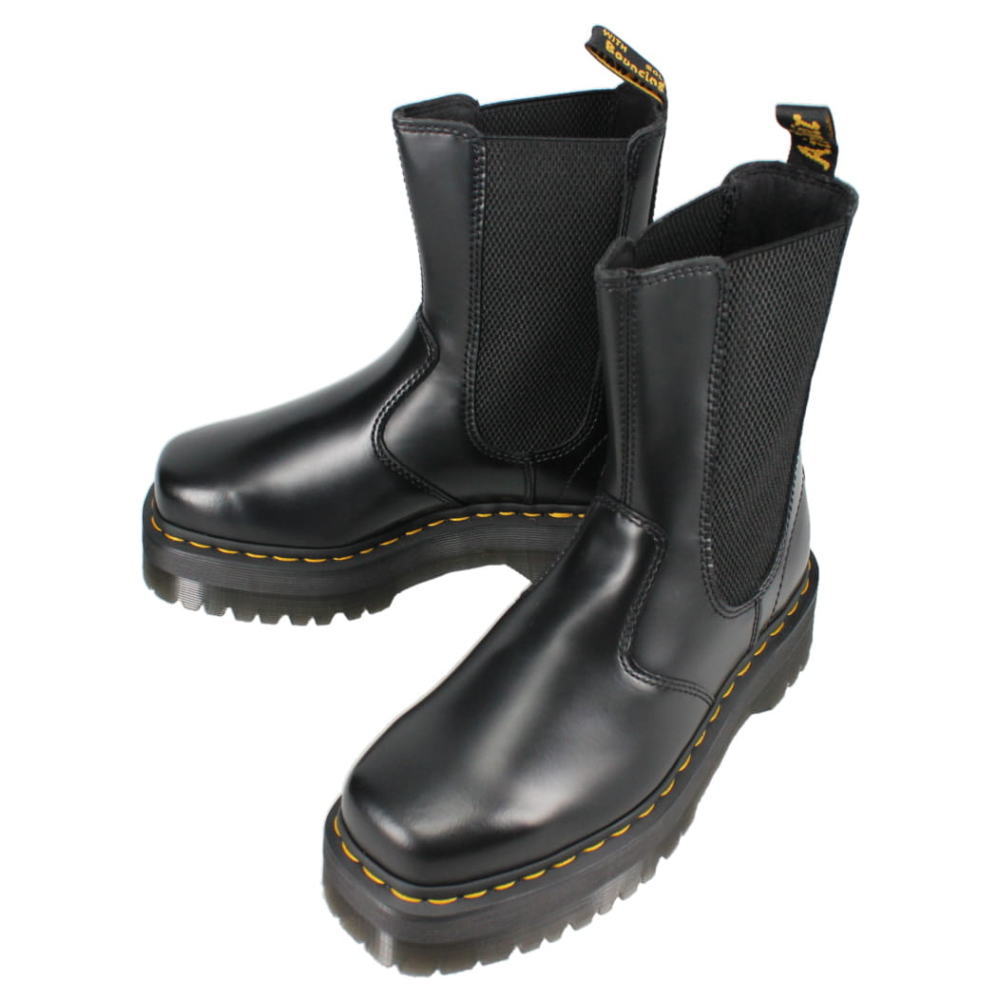 ドクターマーチン Dr.Martens 2976 HI Quad Squared チェルシー ブーツ BLACK ブラック 31151001 【GHFF】