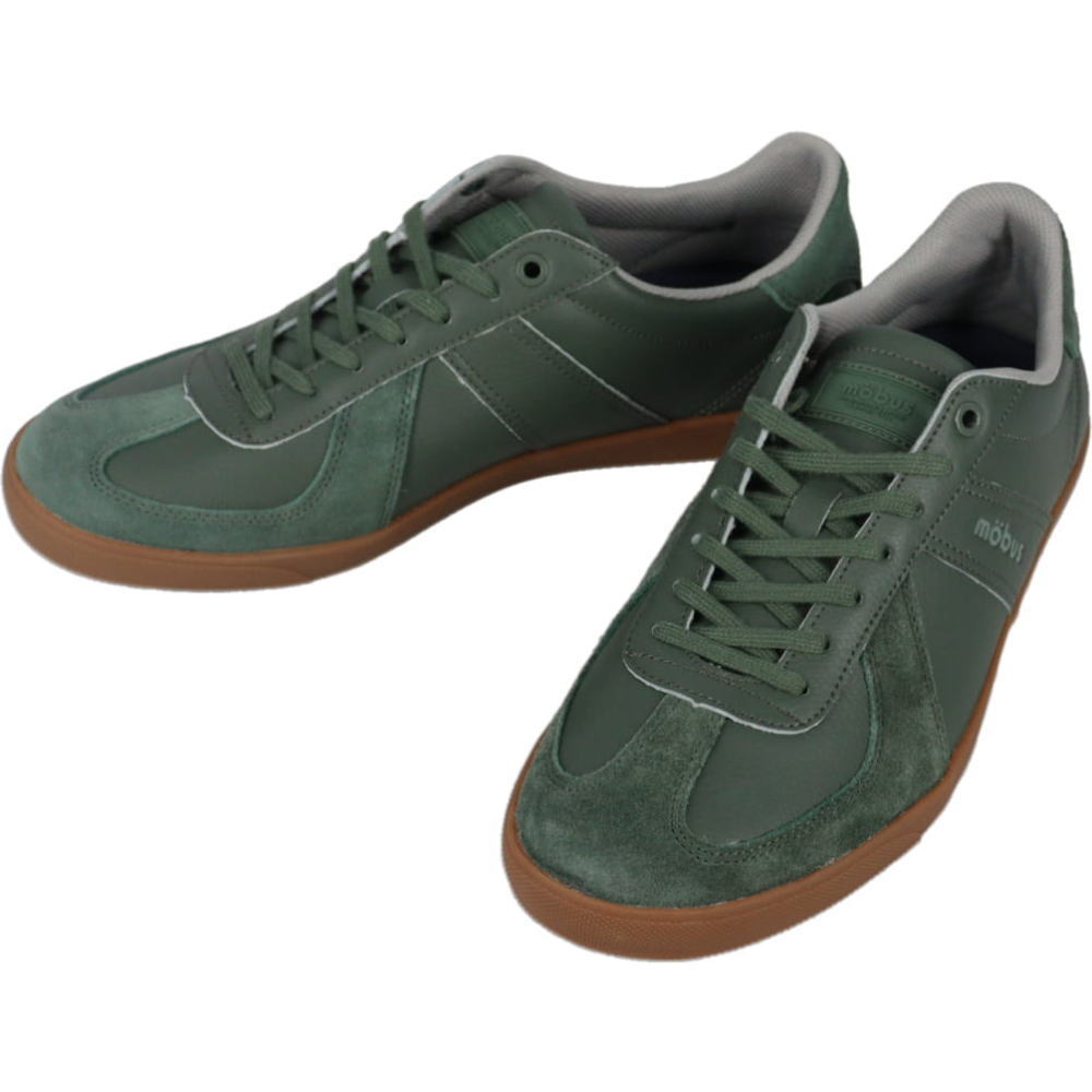 【最大全額ポイント還元※要エントリー】モーブス mobus スニーカー ニュルンベルグ NURNBERG アンティークグリーン M-2214T-6500【GIOM】