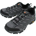 メレル MERRELL メンズ モアブ3 シンセティック ゴアテックス ワイド ワイズ MOAB 3 SYN GORE-TEX W GRANITE グラナイト J500243W 防水 ブーツ アウトドア キャンプ ビブラム 