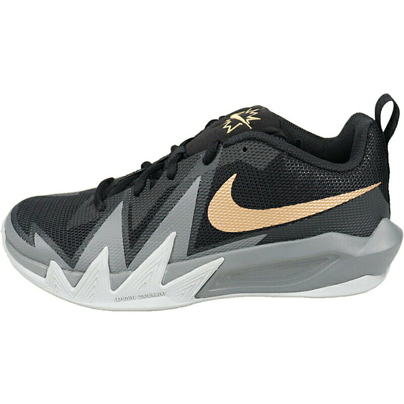 Septiembre limitado! máximo total de puntos de devolución※Entradas necesarias Nike Nike Sniper S.T. Dinamite GS S.T. DYNAMITE GS Negro / oro metálico / gris lobo IH2308 001 Niños【GKOH】 — vista 2