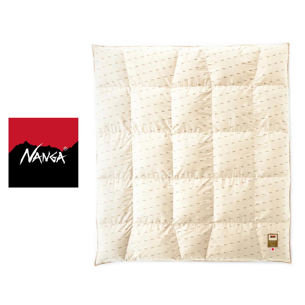 定番 ナンガ NANGA DOWN DUVET DOUBLE DX TRAPEZOID NZ2254-4A404 ダウンデュベットダブルデラックス トラぺゾイド ダブル ベージュ 掛け布団 布団 羽毛布団 ダウン 寝具 ダブルベッド用 【正…