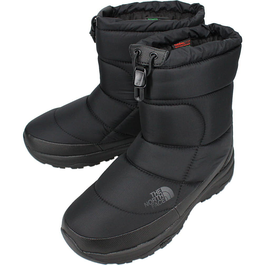 ノースフェイス THE NORTH FACE ユニセックス ヌプシ ブーティ ウォータープルーフ 7 Nuptse Bootie WP 7 TNFブラック×TNFブラック NF52272 BK 【GHFF】