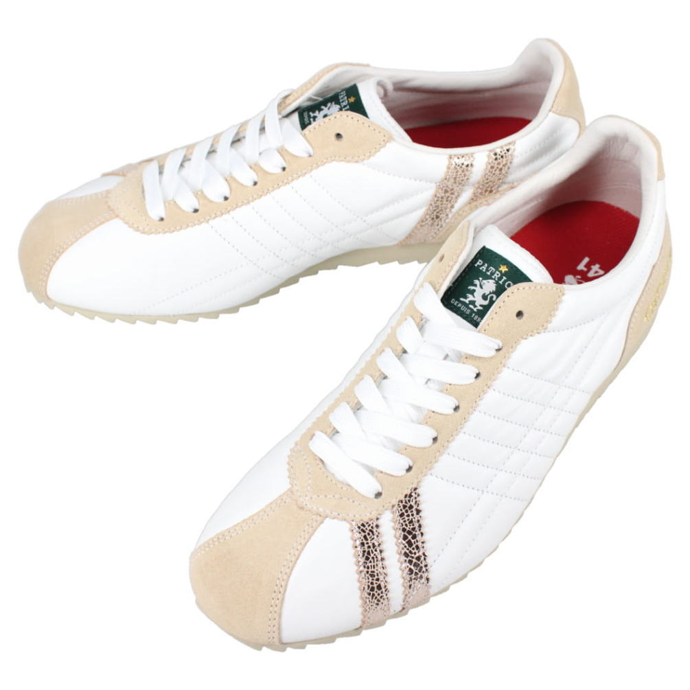 防水スプレー吹きかけサービス 交換返品送料無料 パトリック PATRICK スニーカー シュリー ステラ SULLY-STLA ホワイト WHT 505740