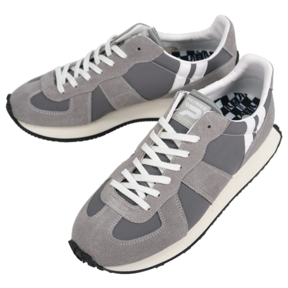 防水スプレー吹きかけサービス 交換返品送料無料 パトリック PATRICK スニーカー ジャロル7 JALOR7 グレー GRY 506084