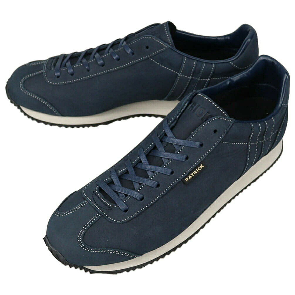 防水スプレー吹きかけサービス 交換返品送料無料 パトリック PATRICK スニーカー ネバダ・ヌバック NEVADA-NU ネイビー NVY 506812【GIFG】