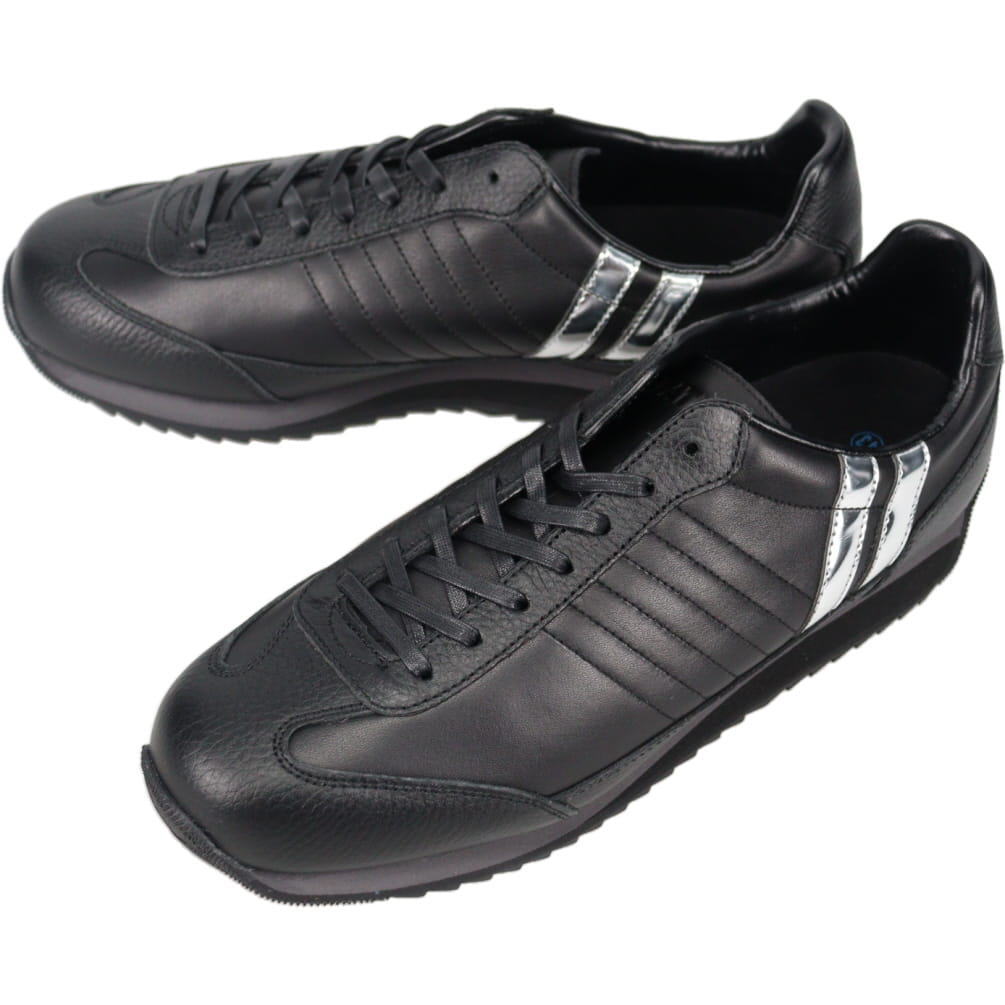 防水スプレー吹きかけサービス 交換返品送料無料 パトリック PATRICK スニーカー マラレイン MARARAIN ブラック/シルバー BK/SV 506771【GJOG】