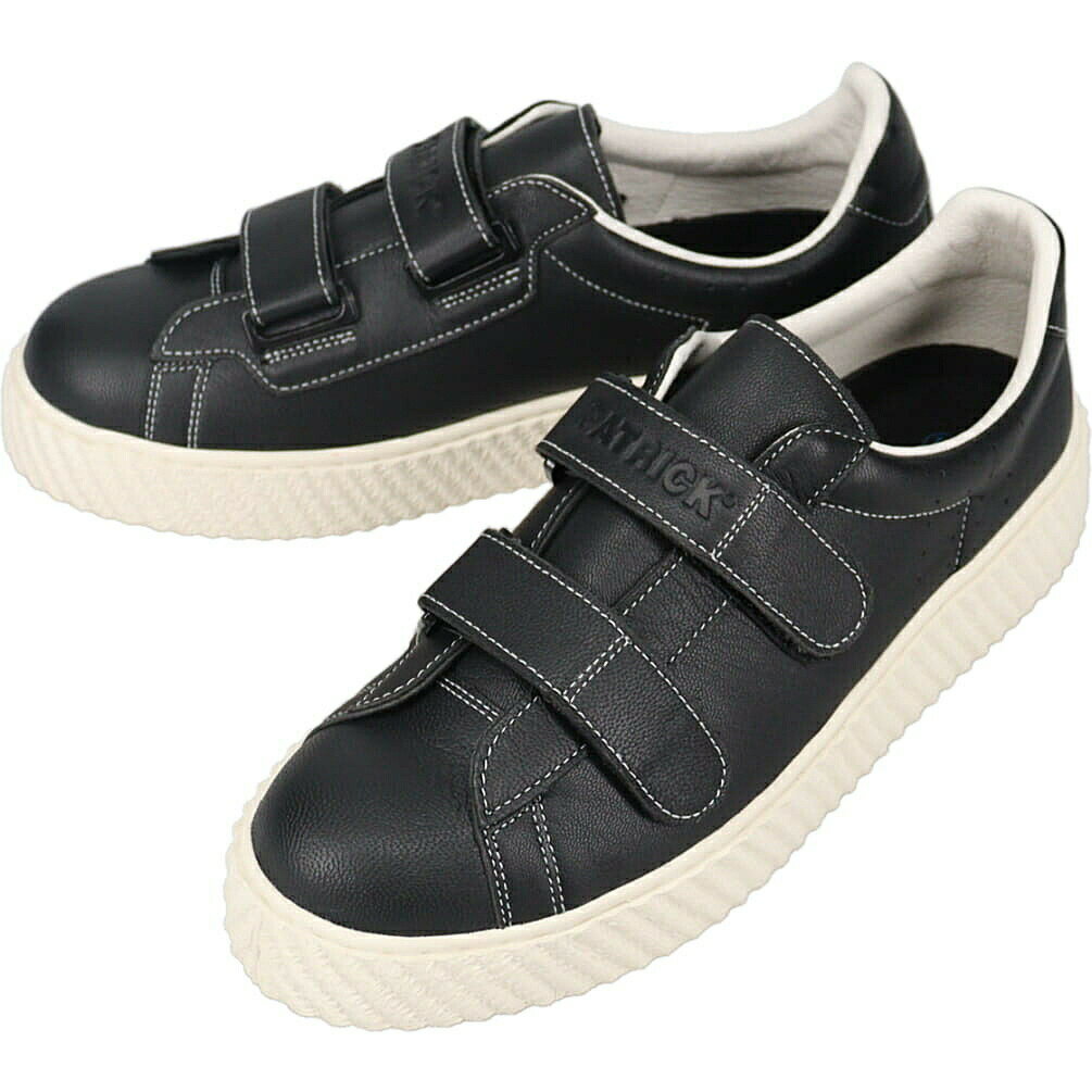 防水スプレー吹きかけサービス 交換返品送料無料 パトリック PATRICK スニーカー オーシャン ゴート OCEAN-GT ブラック BLK 504711 【GJOI】