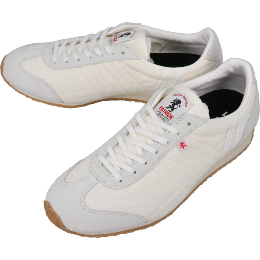 防水スプレー吹きかけサービス 交換返品送料無料 パトリック PATRICK スニーカー アイリス メッシュ IRIS-MESH ホワイト WHT 725050【GJOJ】