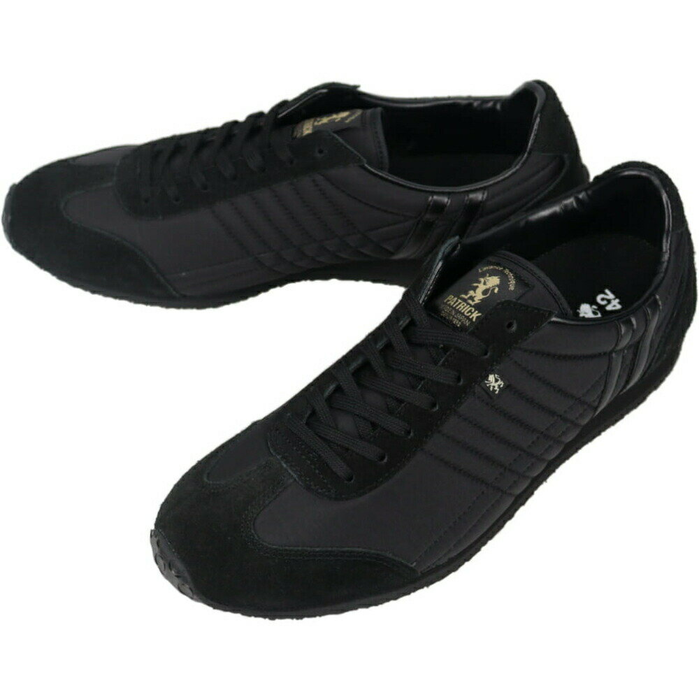 防水スプレー吹きかけサービス 交換返品送料無料 パトリック PATRICK スニーカー アイリス リップ IRIS-RP ブラック BLK 725141【GJOK】