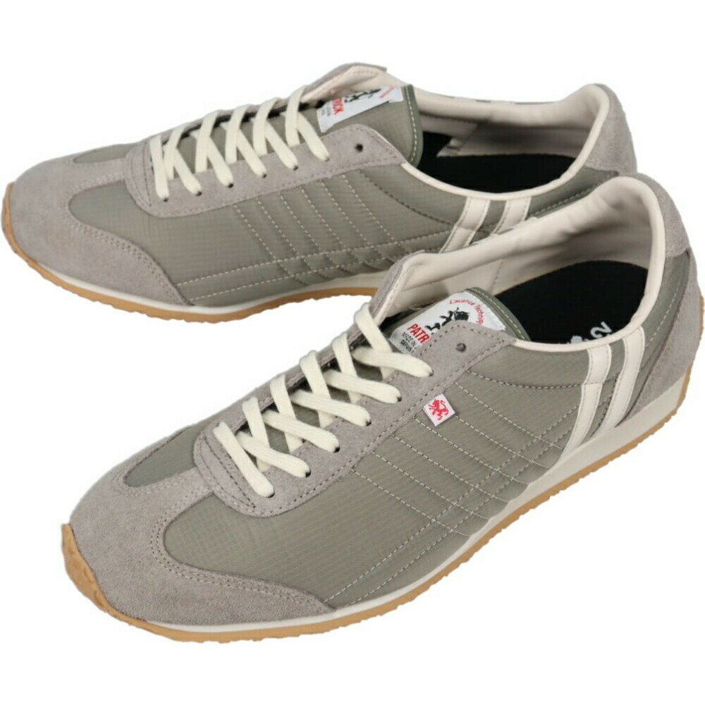 防水スプレー吹きかけサービス 交換返品送料無料 パトリック PATRICK スニーカー アイリス リップ IRIS-RP グレー GRY 725144【GJOK】